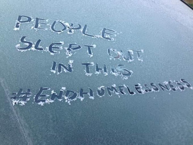 #homelessness have some compassion, if you see a homeless person this season buy them a hot drink or<a href="/tag/homelessness"class="tags">#homelessness</a>