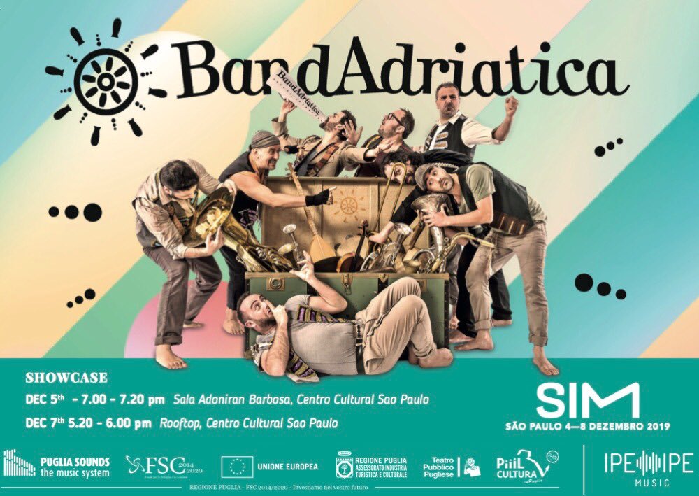 Il viaggio è lungo, la destinazione è bella. Si ritorna a San Paolo per il #SIM, la settimana internazionale della musica. Si parte. #TeVejoNaSIM