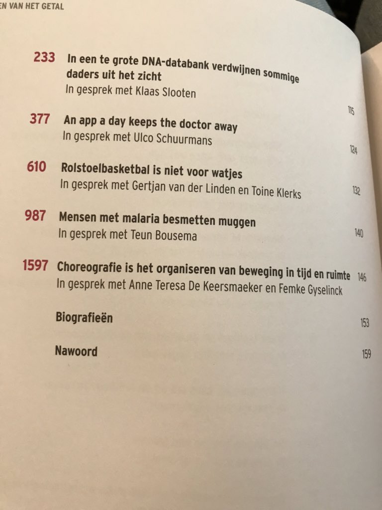 Wat een prachtig, beschouwelijk, geëngageerd en helder geschreven boek van Karin Verouden, “De Grenzen van het Getal”. Met interviews met maatschappelijk betrokken wiskundigen, kunstenaars en (para)sporters. Hannah Arendts gedachtegoed biedt food for thought op de achtergrond💥