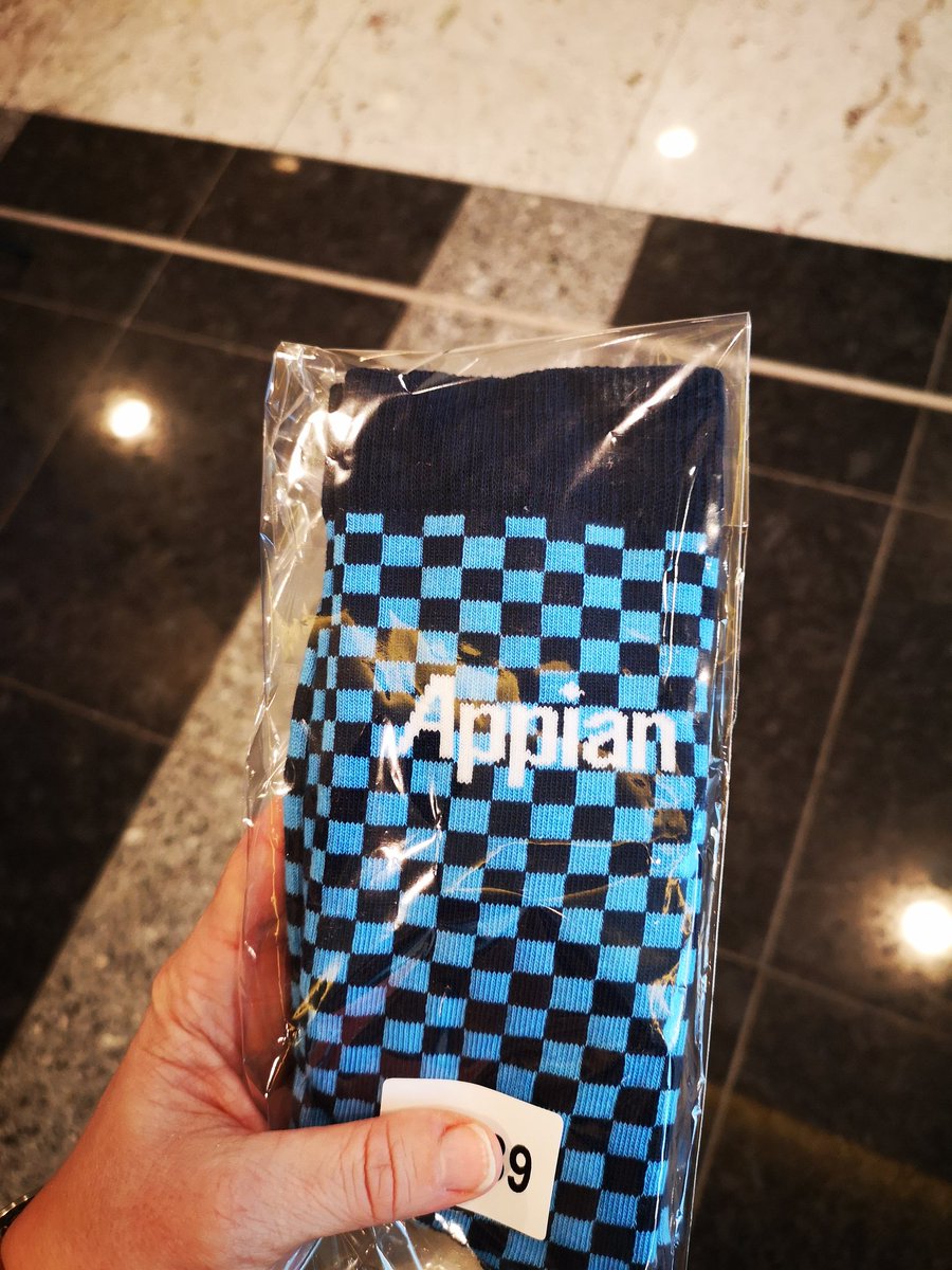 Lucynels's tweet photo. Very interesting event with great speakers! Plus #freesocks #appianeurope https://t.co/gpmC1MecBk