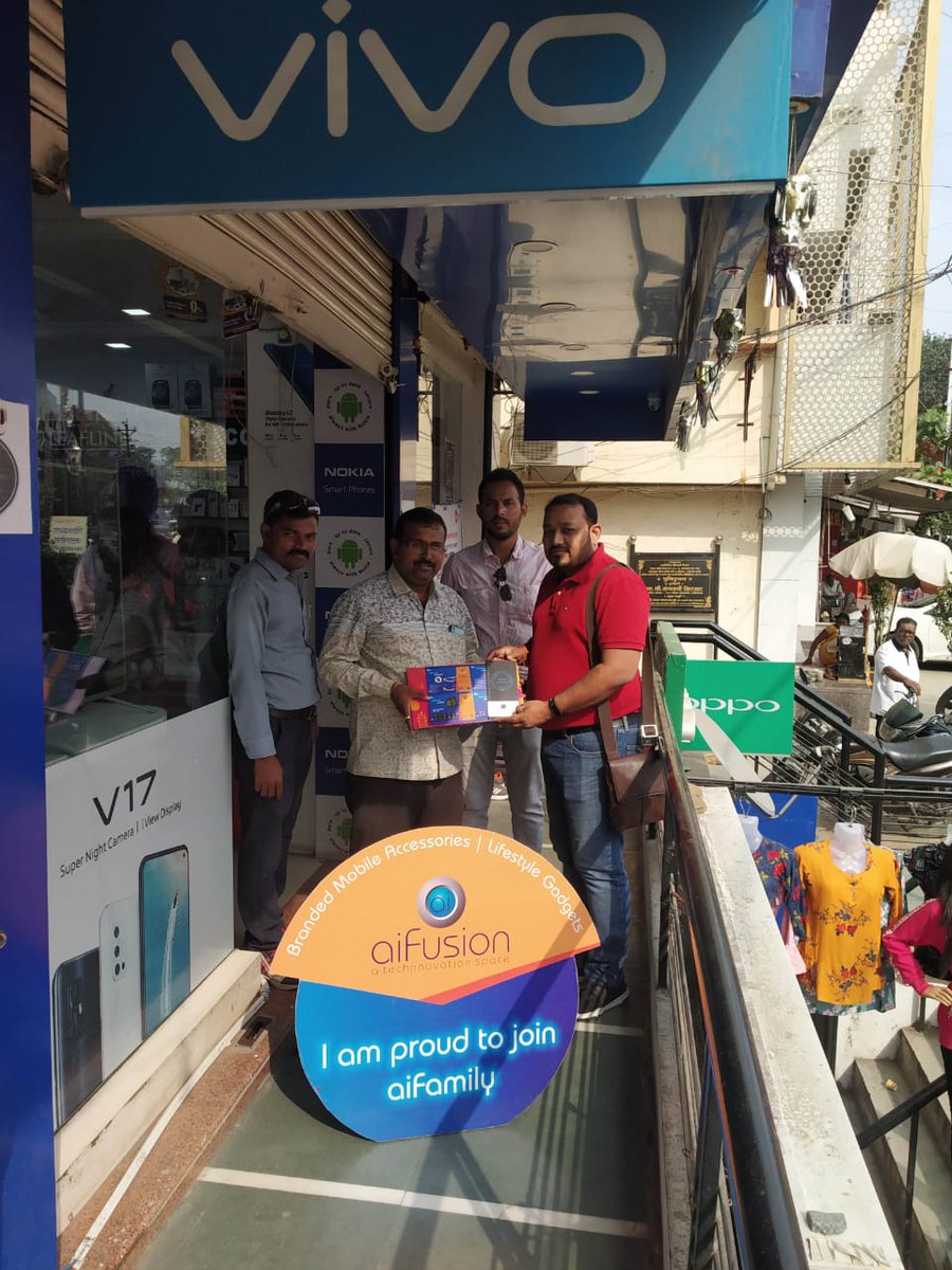 aifusion1's tweet photo. aiFusion Launched in Aurangabad

Now get the best quality branded accessories in Aurangabad by aiFusion.

Visit New Harsh Mobile, Uttam Nagar, Aurangabad, to avail your special offer by aiFusion

aiFusion

#electronicsgadget #technnovation #AI #IoT https://t.co/PUdxnZ0jfk