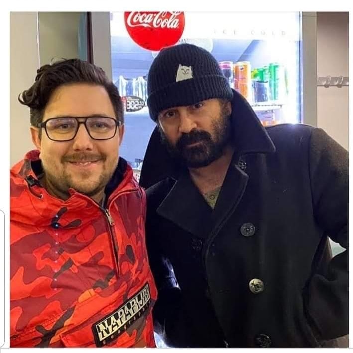 colin_bru's tweet photo. Colin Farrell in Hungary Budapest for you this Wednesday morning. #colinfarrell #hungary #budapest #trending #viral #wednesday #actor #star #twitter #hashtag #tweet #fan #happy #hat #cold #beard #november #decenber #hello https://t.co/g7e3RA93MZ