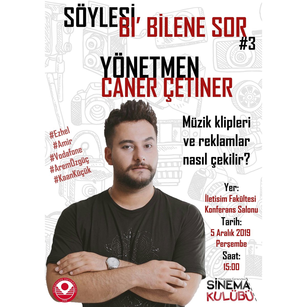 Tüm öğrenciler davetlidir. Etkinlik ücretsizdir.