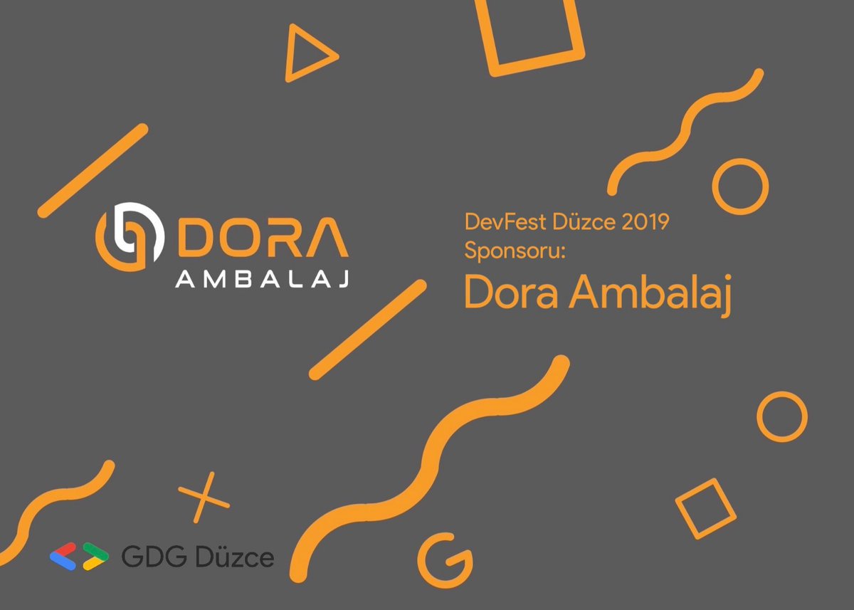 Etkinliğimize verdikleri desteklerden dolayı Dora Ambalaj'a teşekkür ediyoruz💯