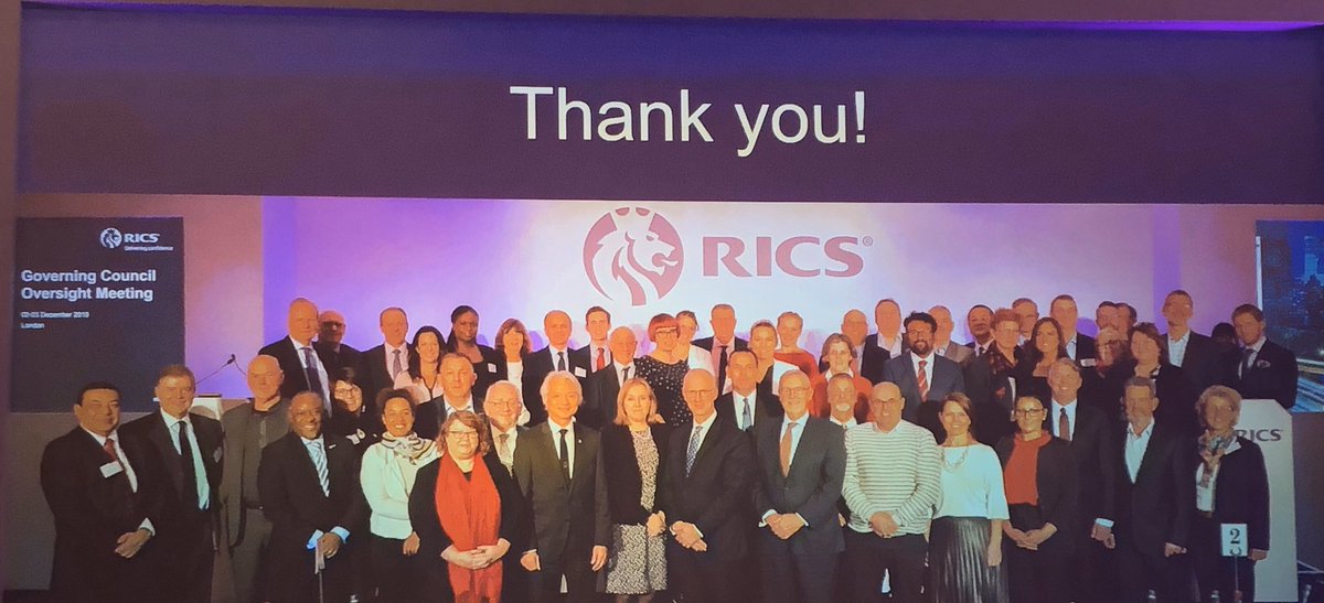 louisearcher3's tweet image. What a great @RICSnews governing council. Saying a big thank you to all the transitional members and a hello to the new ones. Great discussions on the future and lots of great work being done to develop the built and natural environment. #lovesurveying #celebr8surveyors