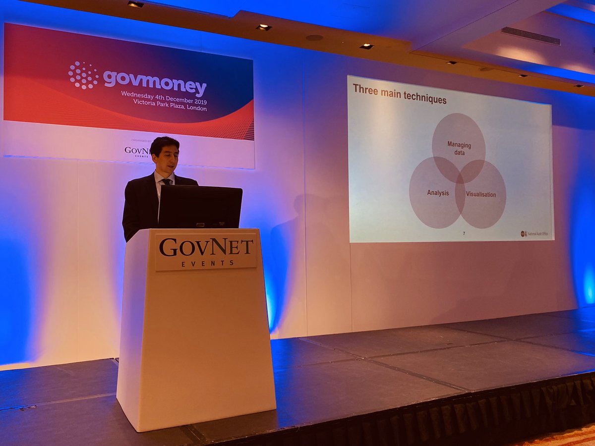 Opening #GovMoney is <a href="/MaxTse_NAO/">Max Tse</a> <a href="/NAOorguk/">National Audit Office</a> discussing methods of keeping pace with fast-moving digitisation in #finance.