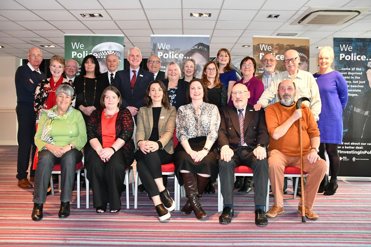 Privileged to attend the Crime Commissioners Volunteer celebration at St. Mellion yesterday.