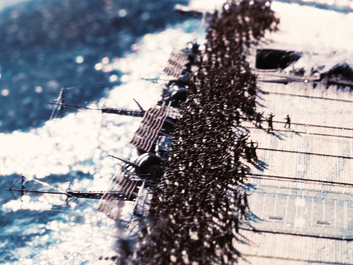 Tirol Craft 瑞鶴 沈没直前の写真を参考にさせて頂いています