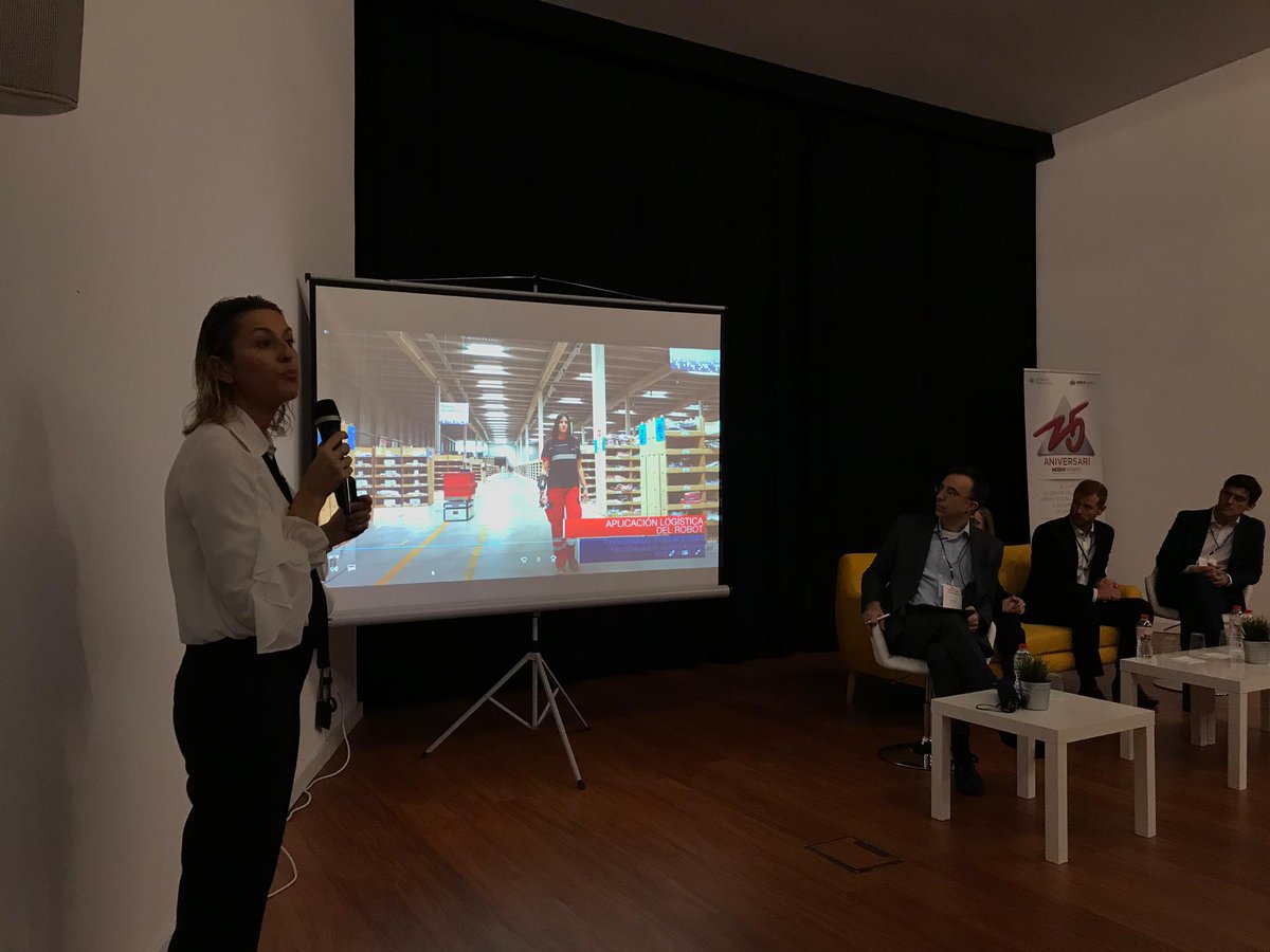 NodusBarbera's tweet photo. Les ponències de @VicoSystems @RobotnikRobots i @PALRobotics presenten les tecnologies més punteres en robòtica mòbil amb casos reals.
#NodusTech #robotics #tech #mercaderies https://t.co/R7WTX2kOC4