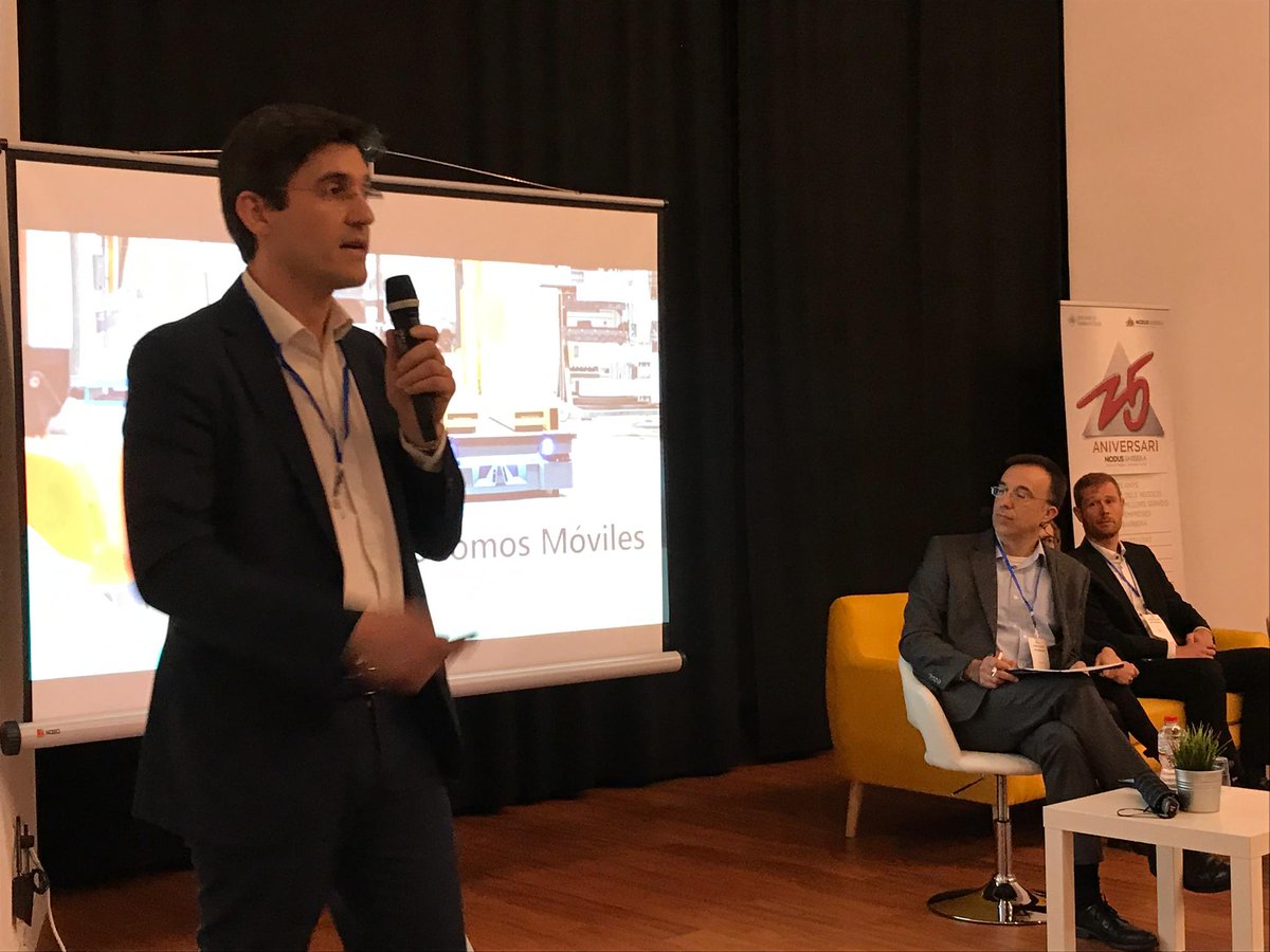 Les ponències de <a href="/VicoSystems/">VicoSystems</a> <a href="/RobotnikRobots/">Robotnik Automation</a> i <a href="/PALRobotics/">PAL Robotics</a> presenten les tecnologies més punteres en robòtica mòbil amb casos reals.
#NodusTech #robotics #tech #mercaderies