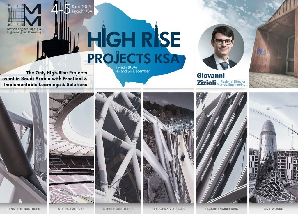 maffeisengineer's tweet image. Giovanni Zizioli, Regional Director of Maffeis Engineering in the Middle East will attend the upcoming event, High Rise Project 2019 in Riyadh (KSA) on 4th and 5th December.

#highriseprojectsksa #theGMgroup #highriseprojectsksa2019 #KSA #MaffeisEngineering