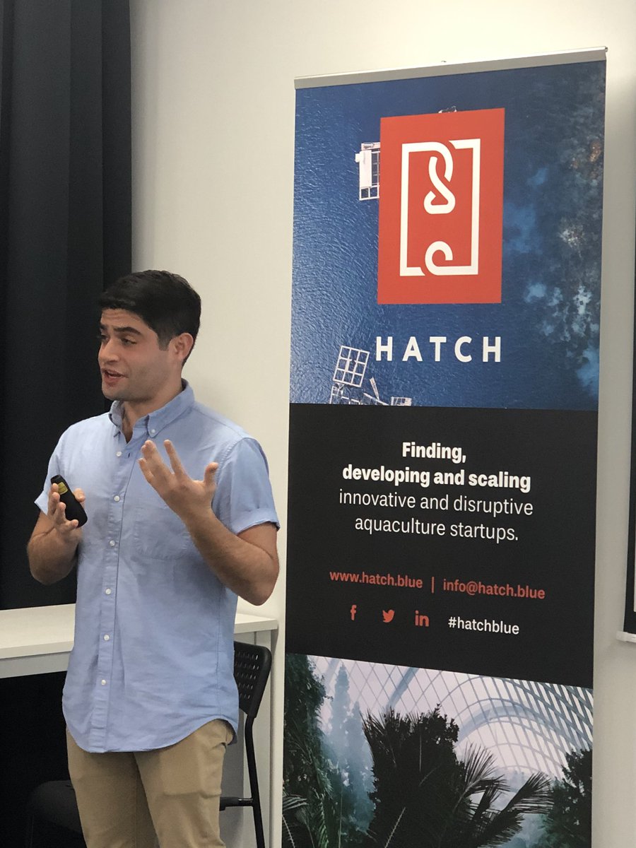 hatchblue1's tweet photo. Our last mentor session over our 3.5 mths program... delighted to have @IsaacFraynd from @AquaSparkImpact a great supporter of @hatchblue1 &amp; our entrepreneurs sharing the incredible work they do in support of global sustainable Aquaculture talent @Cargill @FollowBIOMIN https://t.co/sU8kPsZAVW