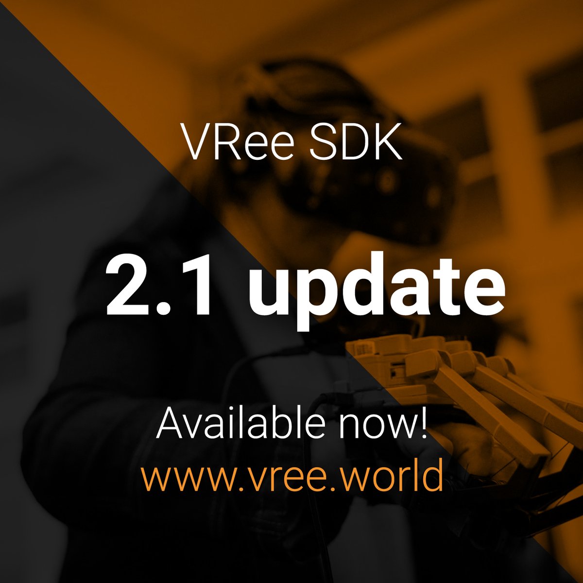 VRee SDK 2.1 is now live and available for download. Sign in at  developer.vree.world to download the update. 
Visit vree.world to request a free trial and start making multiplayer VR experiences today.

#gettingthingsdone #virtualreality #developers