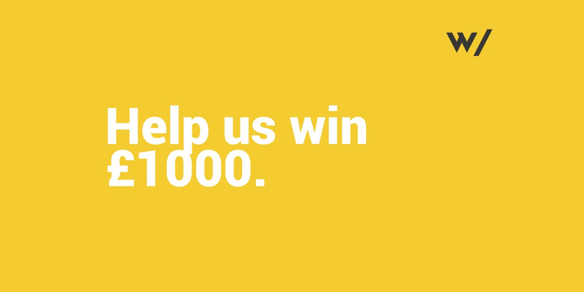 Would you do this for the convent? We could win £1000. Charity number is 1185405. Thanks

ecclesiastical.com/movement-for-g…