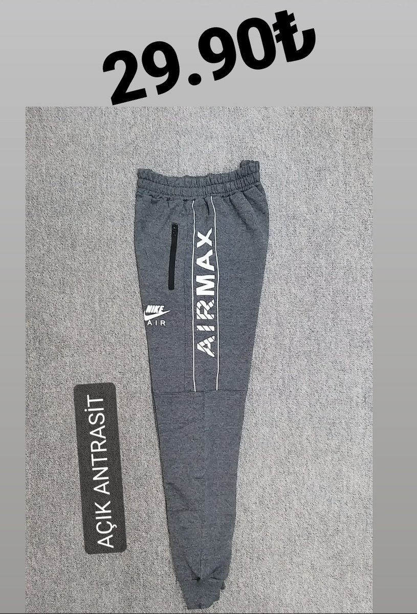 BoutiqueTaxi's tweet photo. Erkek 2 iplik eşofman altı✔
S-m-l-xl-xxl bedenler✔
Türkiye'nin her yerine kargo🚚
#nike #tekstil #butik #markagiyim #fashion #türkiye #erkektarz #bayantarz #menfashion #newcollection #hediye #sporgiyim
#moda #style #Ankara #izmir #İstanbul #erkekgiyim #modasenin #boutiquetaxi https://t.co/hKfC8qwjNd