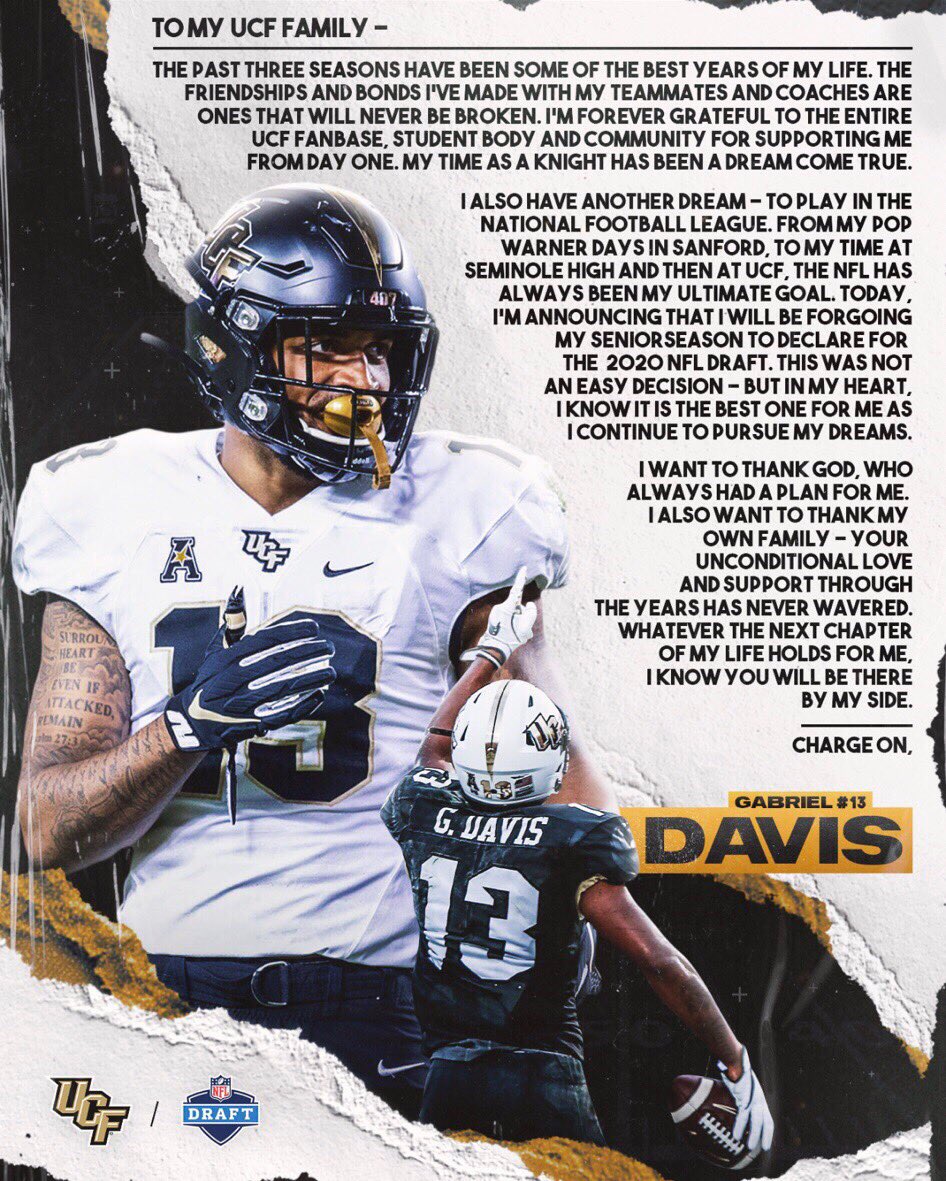 Thank you UCF for Everything! #ChargeOn ⚡️⚔️