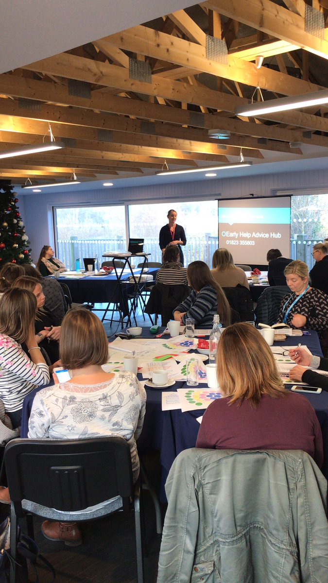 CareDevelopment's tweet image. We’re at our third ‘Needs not Thresholds’ roadshow today over in Chard, a good mix of multi-agency staff attending joining in the conversations 👍🏼