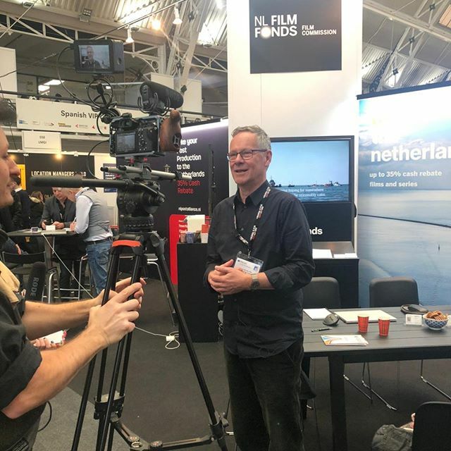 nlfilmcomm's tweet photo. Our Film Commissioner Bas van der Ree getting interviewed for The Location Guide at Focus London 2019. Interested in filming in the Netherlands? Stop by booth P06! #focus2019 #international #internationalproduction #film #filmcommission #london #uk #film… https://t.co/EXmcM6bwq4 https://t.co/VCUcQgfLaF