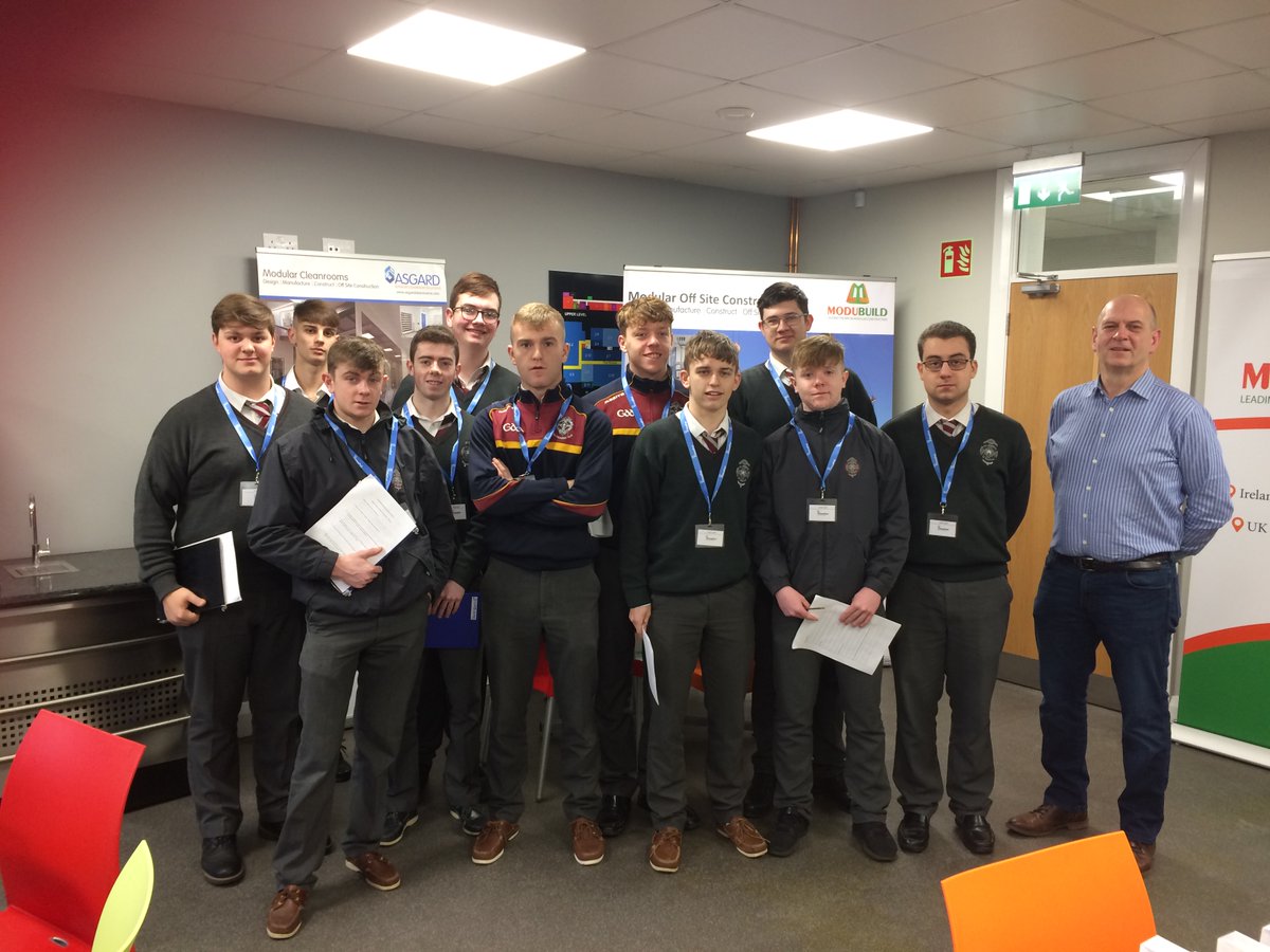 We were delighted to have the @CBSKilkenny1895 LCVP class visit our Castlecomer facility today to check out all the amazing career opportunities we have within the group companies.

#asgardcleanrooms  #CareersAtAsgard