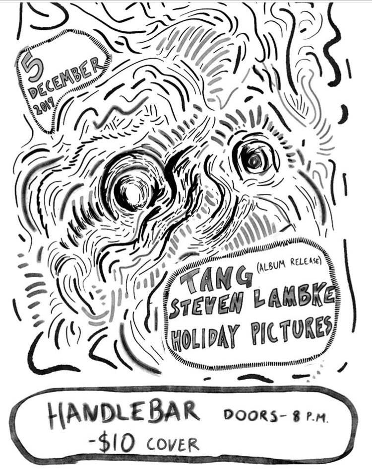 Steven Lambke full band rock show, featuring Daniel Romano and David Nardi, tomorrow at The Handlebar. New songs, old songs, distortion pedals, love songs. Going to be the best. TANG album release show. Maybe see you there?