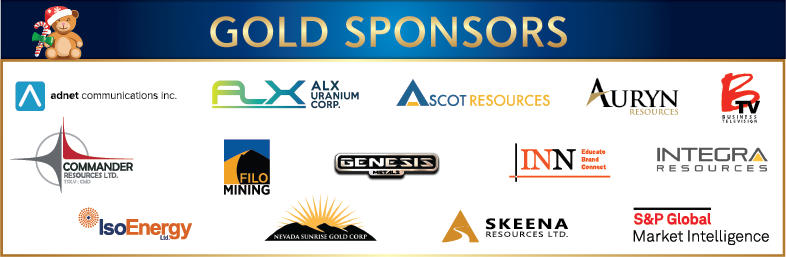 WarnChris's tweet photo. A big thank you to #miningfortoys Gold sponsors: @AdnetInc, @ALXUranium, @Ascotgold, @AurynResources, 
@BTVCeoClips, @CommanderCMD, Filo Mining, @GenesisMetals, @IntegraResource, @DigMedia, iso Energy, Nevada Sunrise Gold Corp, @SPGlobal, @SkeenaResources | Benefiting @LMCBureau https://t.co/L8SZXumyeU