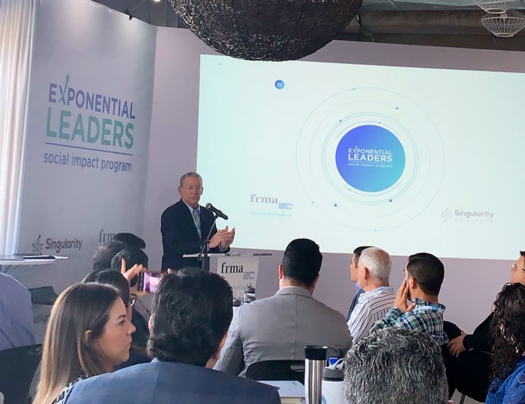 gfaggiolly's tweet photo. Dando inicio a curso Exponential Leaders de @singularityu y FRMA.
#ExponentialLeaders https://t.co/koYtVGaES7