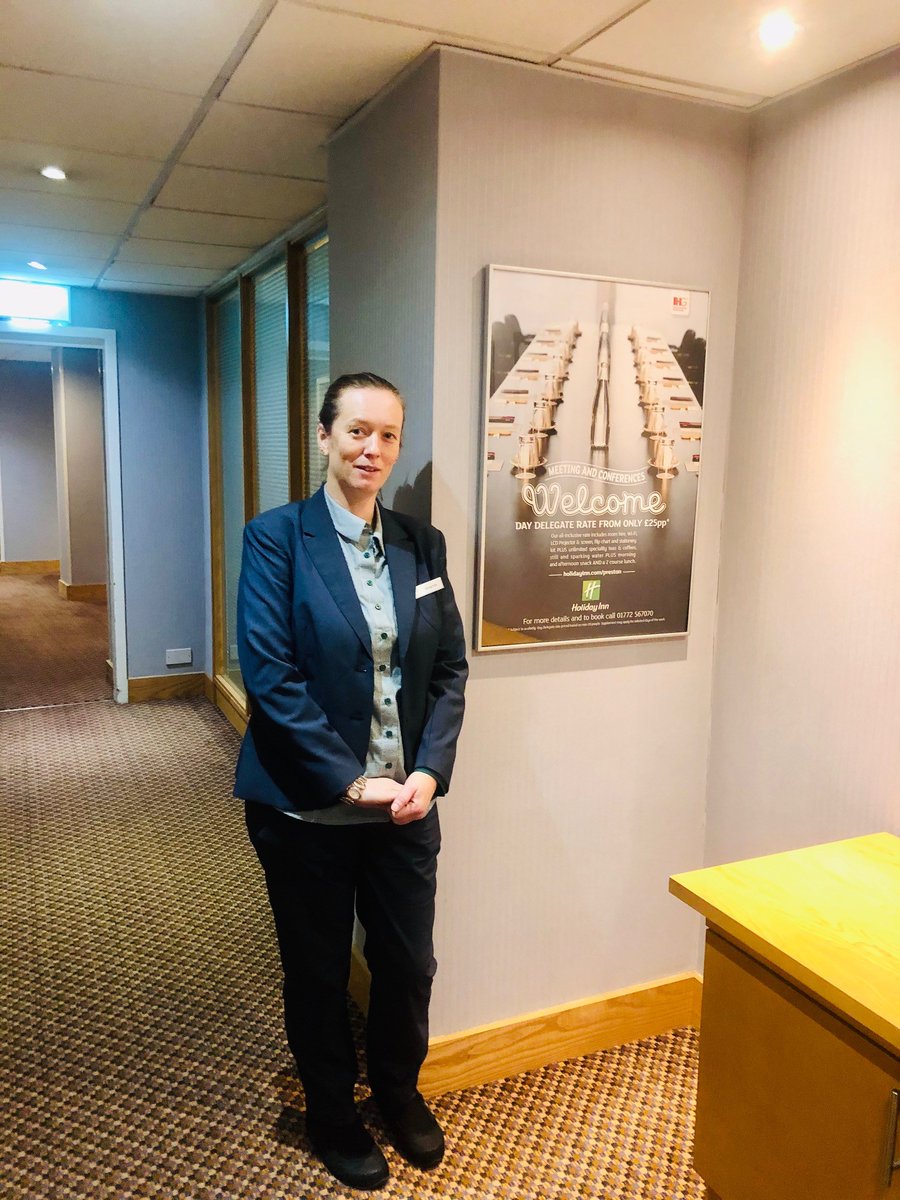Celebrating our people with this amazing achievement for Amanda at <a href="/Hol_Inn_Preston/">Holiday Inn Preston</a>. Following 20 years with the company, working hard and dedicating herself to great service, she has been promoted to Conference Host. Congratulations, and well done!