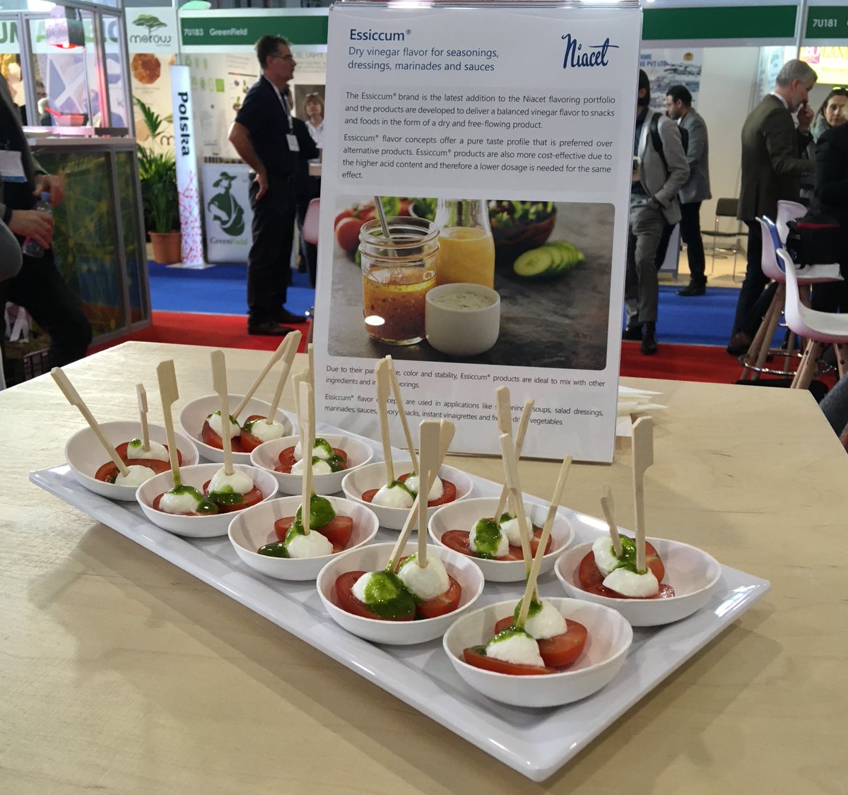 It's day 2 of #fieurope19! Join us at 
<a href="/FoodValley_NL/">Foodvalley</a>
 stand at booth 7T160 for a sample using our latest in food innovation products. 

#foodingredients  #cleanlabel #foodpreservation