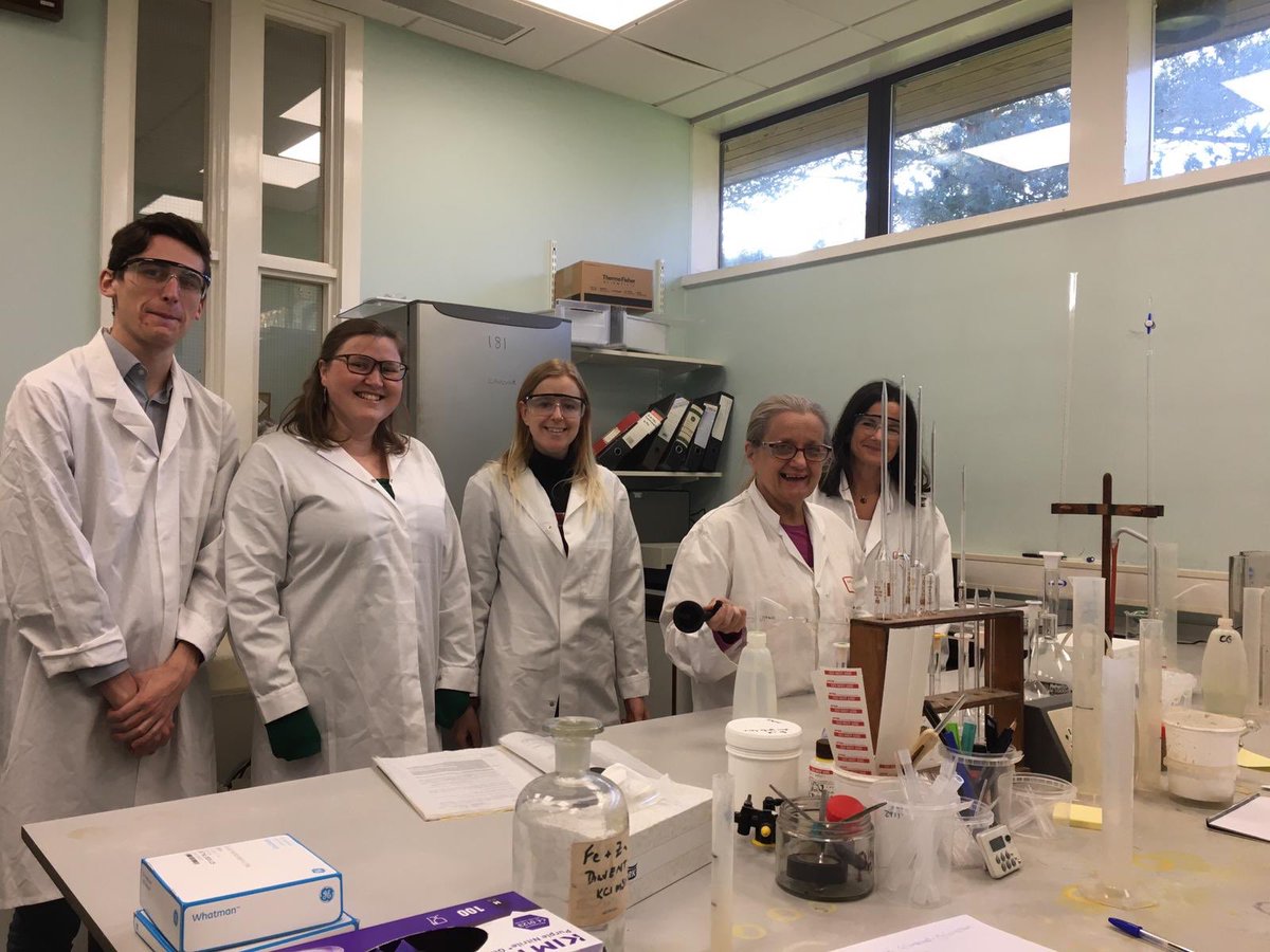 _CityAir's tweet photo. City’s #airquality team on a field trip! We are well-versed in deploying #diffusiontubes and interpreting the data to determine #airpollution levels. Now we know the lab procedures needed to calculate #nitrogendioxide levels from the diff tubes. Thanks Kent Scientific Services! https://t.co/yR0KemRZ2R