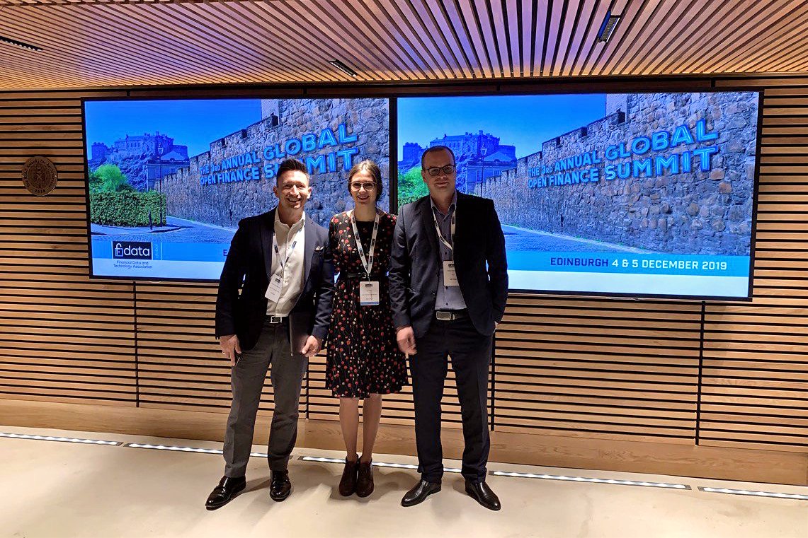 <a href="/Lisa_Gutu/">Lisa G</a>, Jason &amp; Dmitrii have joined other experienced regulators and policymakers from around the world at the <a href="/FDATAglobal/">FDATAglobal</a> Summit and Awards 2019 in Edinburgh to discuss the future of #openfinance. Join <a href="/saltedge/">Salt Edge</a> at stand 16 to explore the best practices of open banking.