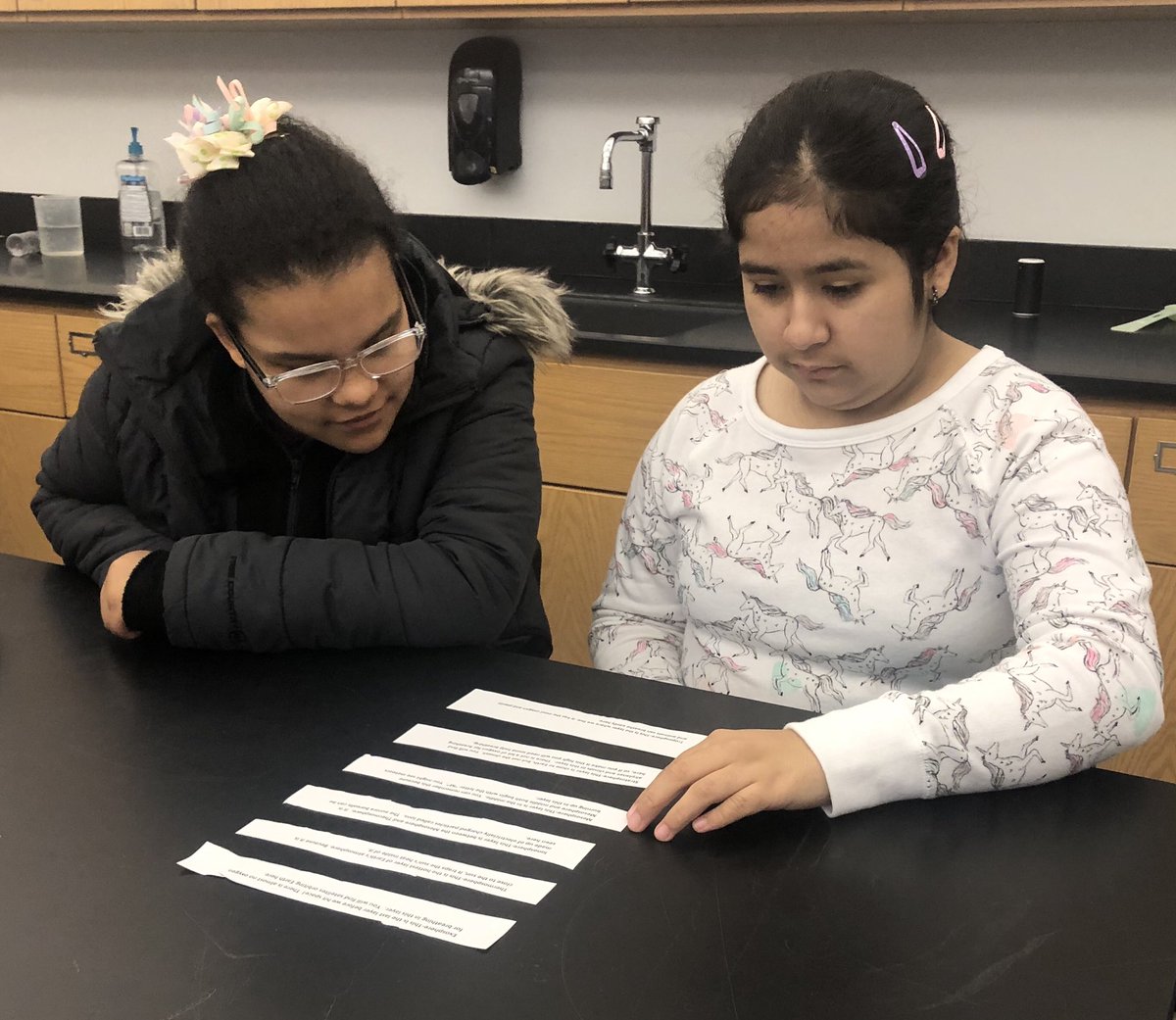MrsWuMiddleSch1's tweet photo. Happy Wednesday Everyone! Using Sentence Strips to Learn About the Layers of the Earth’s Atmosphere #MPMiddle #spongempms #readingstrategiesinscience https://t.co/eZrsOukEn3