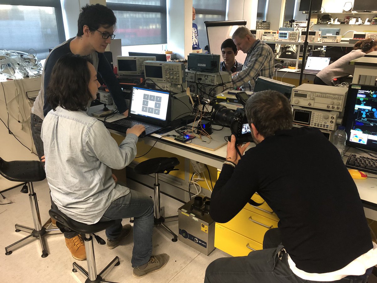 brazilsocial's tweet image. We’re at @imperialcollege this afternoon learning about assistive technologies. Part of the project, funded by @charityspoon, allows a robotic arm to be controlled by eye tracking. Incredible stuff.