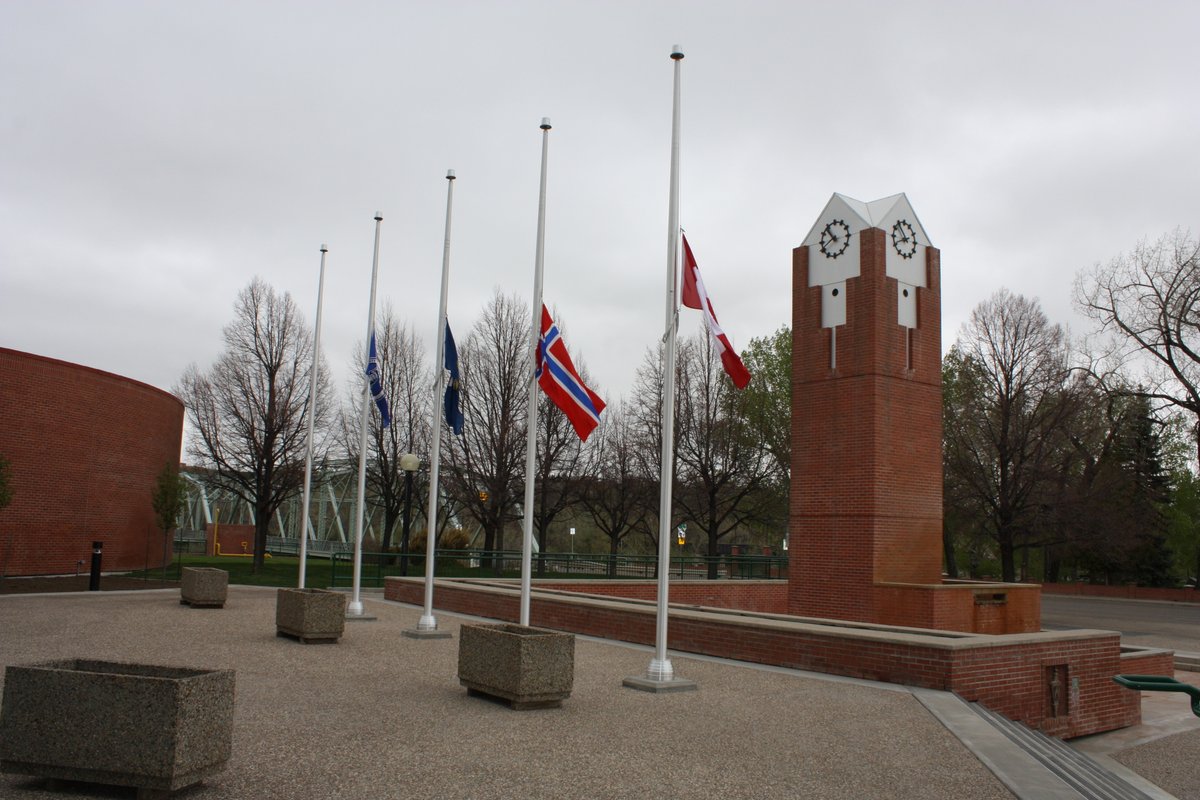 Please note that where possible, flags at all City #medhat facilities will be lowered to half-mast from sunrise to sunset on Friday, December 6, 2019 to mark the National Day of Remembrance and Action on Violence Against Women.