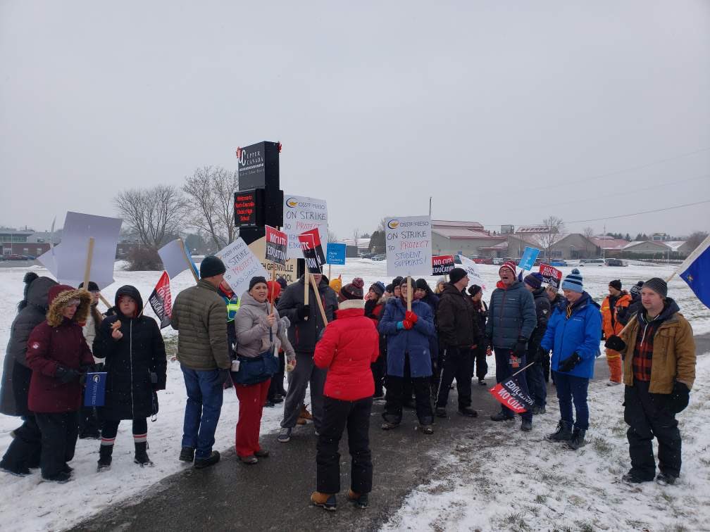 North Grenville High School says #NoCutsToEducation