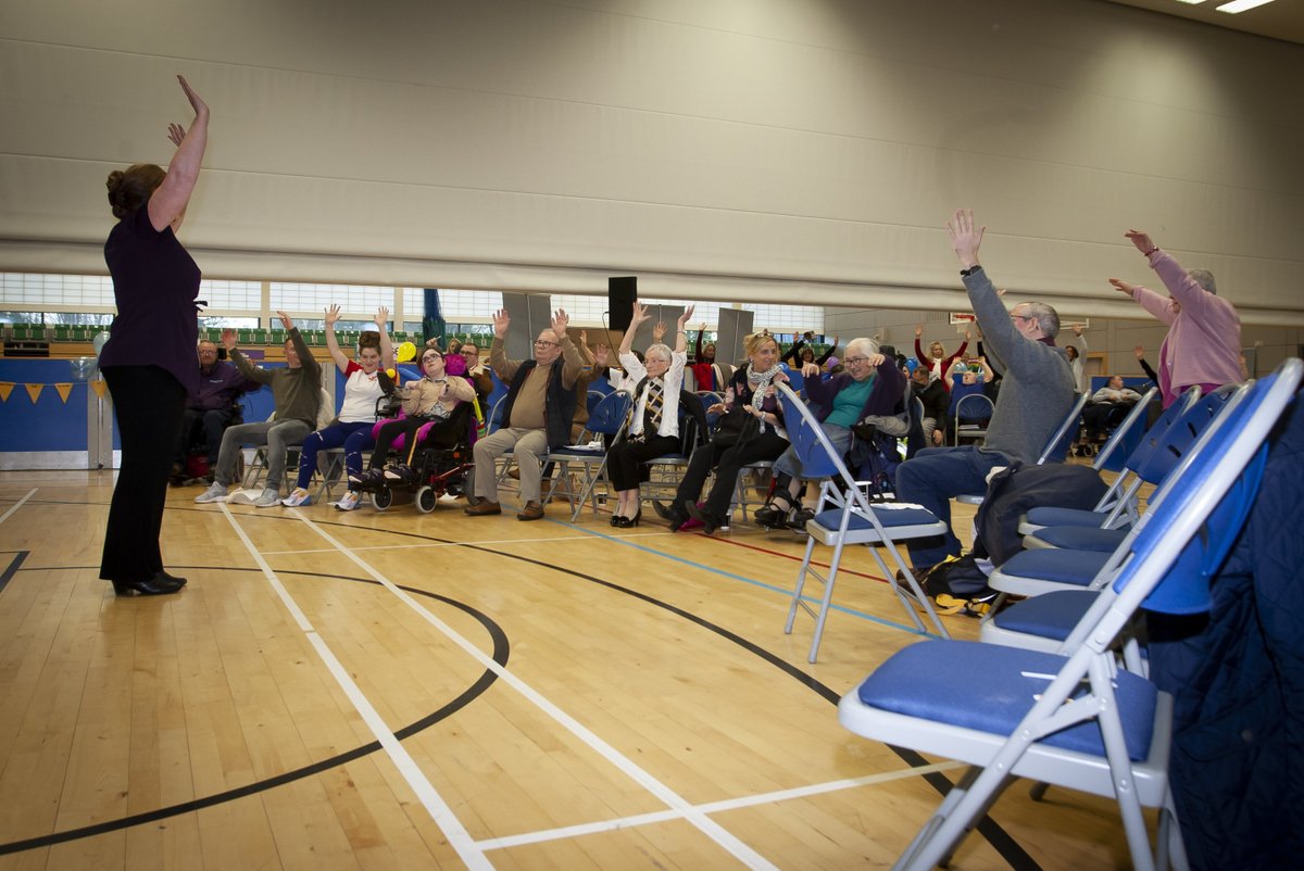 Users from the Western Health and Social Care Trust's Physical and Sensory Teams took part in a special event in the Foyle Arena to celebrate their services 

The event was part of People With Disabilities Week and included information stalls, exhibitors and entertainment