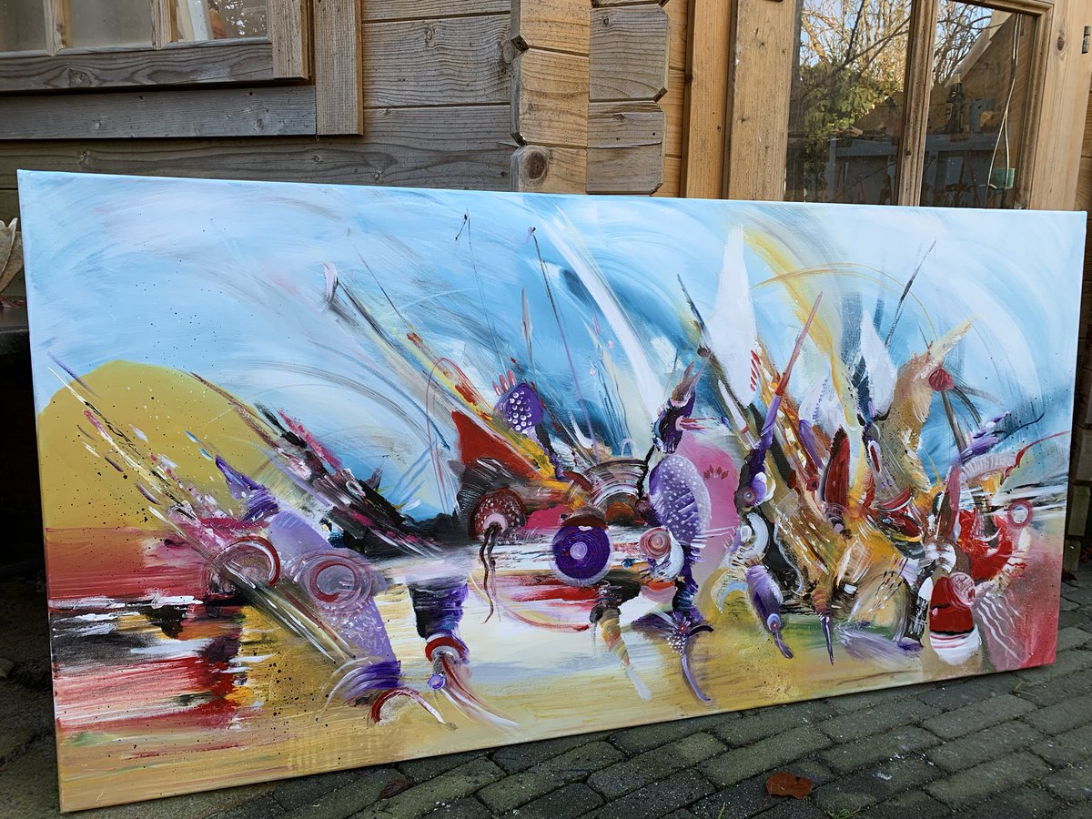 “ Illusions “
.
Large abstract painting 🖼 70x140cm on linen canvas .
.
.
#motivation #illustratorsoninstagram #artistsoninstagram #abstractpainters #abstractofinstagram #abstractoftheday #dutchartist #dutchpainter #paschamo .
.
motuncay.com