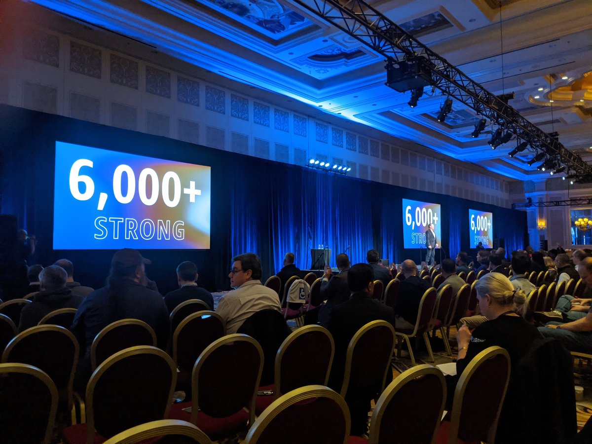 6000 julkisen sektorin edustajaa AWS reinventissä. Joista pohjosmaisia eniten #aws #pilvi #julkishallinto