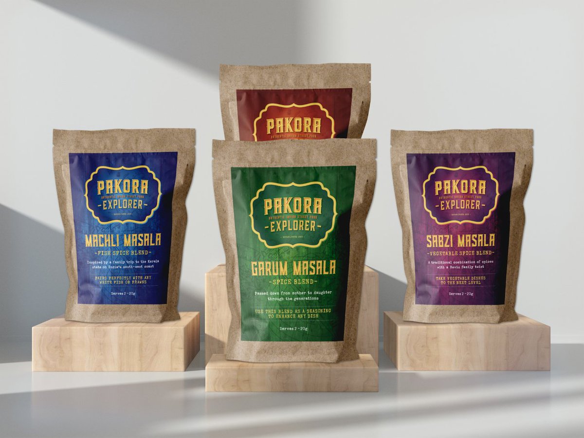 SSFoodShow's tweet photo. #exhibitoroftheweek is the wonderfully named The Pakhora Explorer which produces street food blends of spices and will be launching their very own Chai tea at the Show. Stand LG84 #scotfoodshow #Spicy #streetfood #launch https://t.co/hRDz3vIGyt