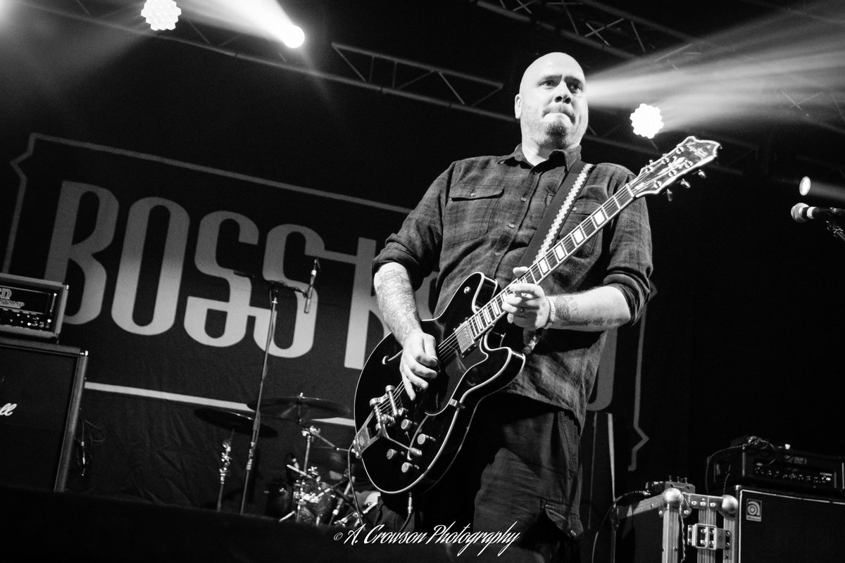 It's a @BOSSKELOID kind of day!
.
.
Image taken for @RAM_zine
.
.
#bosskeloid #holyroarrecords #holdtightpr #hagstromguitars #bloodstockopenair2019 #acrowsonphotography