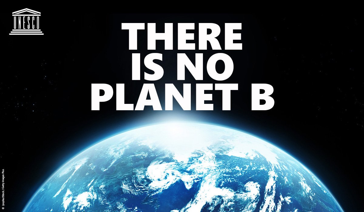 You can replace your bike 🚲

You can replace your shirt 👕

You can replace your phone 📱

You CANNOT replace your Planet 🌎

#ClimateChange is real.

The time to take #ClimateAction is NOW.

on.unesco.org/2ReEolE #COP25 #ChangingMindsNotTheClimate