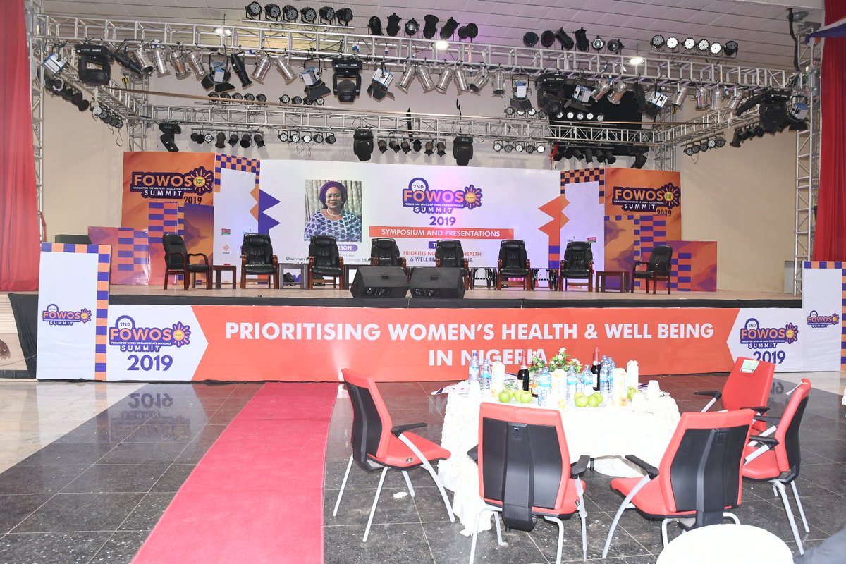 OndoAPC's tweet photo. The Forum For Wives of Ondo State Officials (FOWOSO) will be holding its 2nd Summit today, 4th December, 2019 tagged; Prioritising Women's Health & Well Being in Nigeria, happening at The Dome, Akure.
#FOWOSO2019 #FOWOSO https://t.co/ow5bIsXcS7
