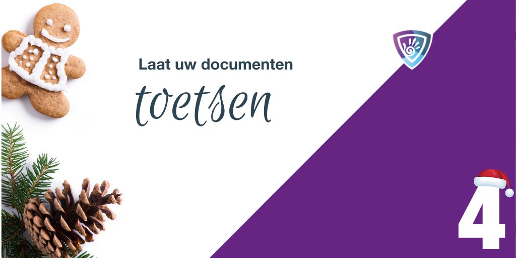 Adventtip #4: Voldoen al uw documenten aan de juridische vereisten? Laat uw documenten toetsen door een van onze juristen en zorg er zo voor dat alles actueel is. Hoe? Word deelnemer en ontvang een gratis juridische scan. #ict