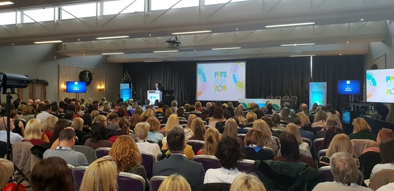 tusla's tweet photo. Tusla CEO Bernard Gloster officially opens the National PPFS Conference 2019. "We have to remember that our services are not just there for those who need them today, but also for those who might need them tomorrow. Partnership is critical in this." #PPFS2019 https://t.co/Dos8Hogdrz