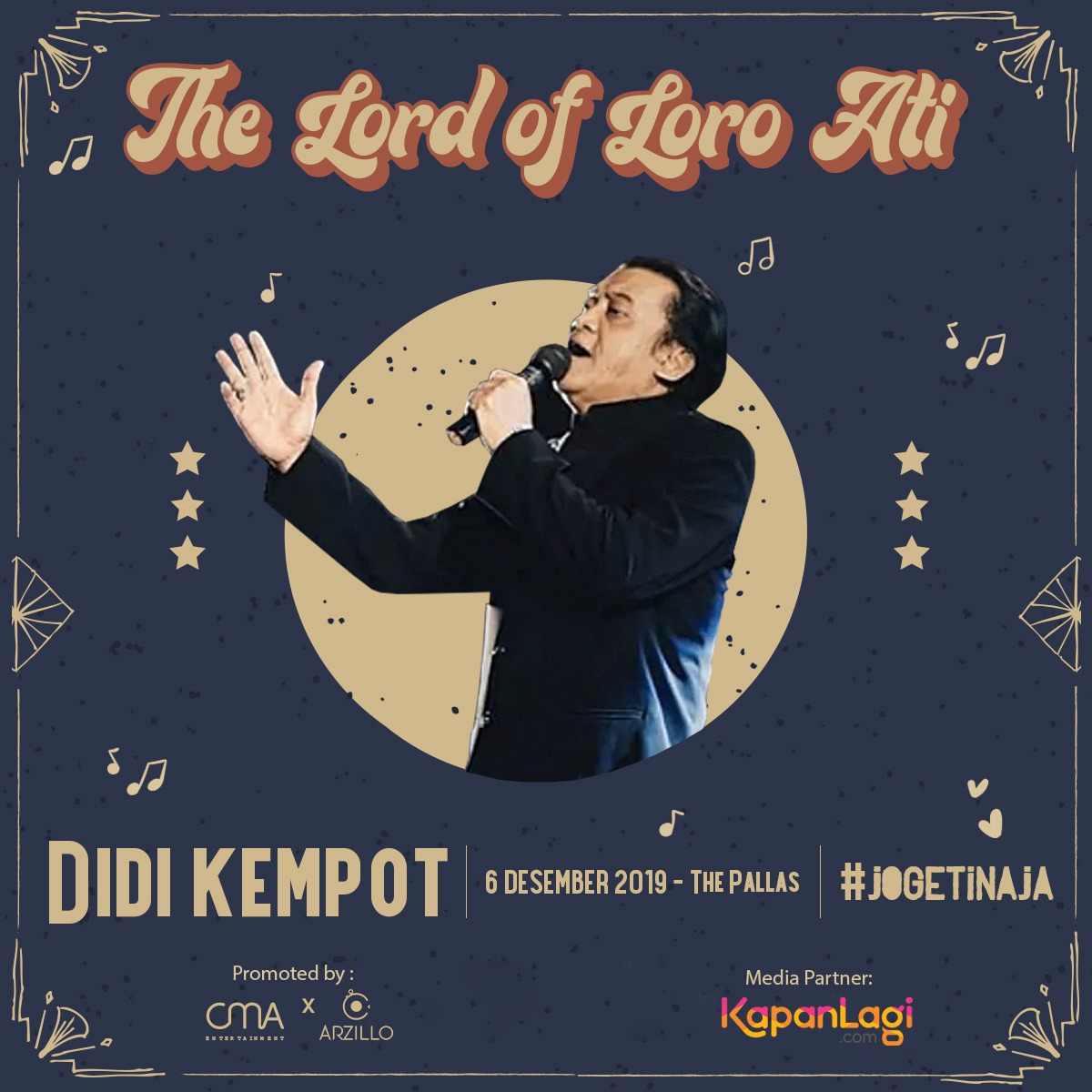 Hai sobat ambyaarrr, mimin punya tiket konser gratis "The Lord of Loro Ati" Didi Kempot, mau nggak nih? Yuk ikutan kuis #AmbyarBarengKL sekarang!

Sebelum ikutan kuisnya, retweet dan love dulu dong sapa tau ada yang love balik ke kamu :D