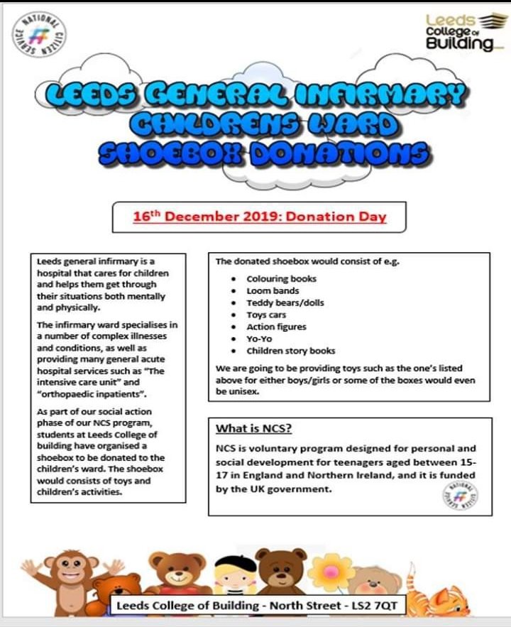 LcbBox's tweet image. Our official poster #NCS #leedscollegeofbuilding