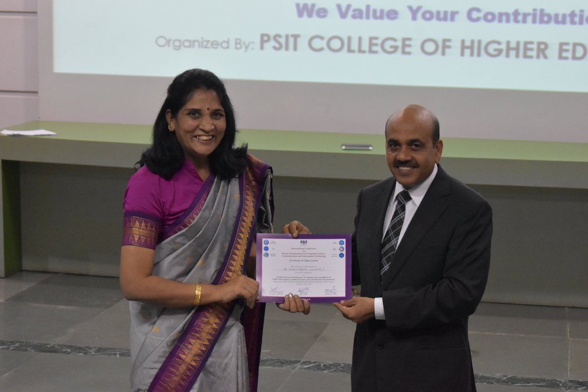 PSITKanpur2004's tweet photo. We Value Your Contribution!
Thanksgiving Ceremony on Successful Conduction of
International Conference on Recent Advancements in Computer Science, Communication and Information Technology
#ICRACCIT2019 #PSITCHE #PSITKanpurRocks @AKTU_Lucknow @AICTE_INDIA @HRDMinistry https://t.co/QxDWowQcvy