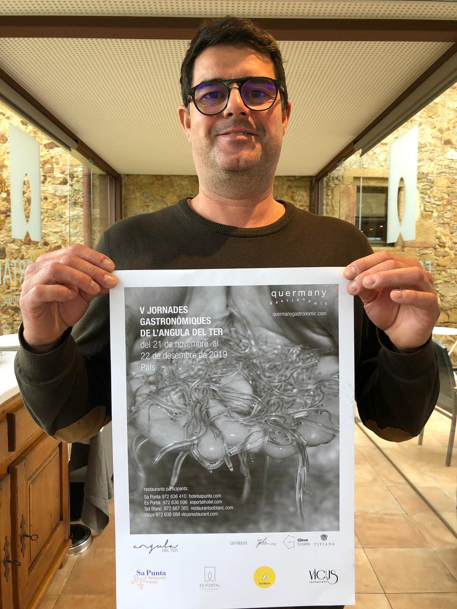 anguladelter's tweet photo. 📣Amb la marca #QuermanyGastronòmic hem presentat les V Jornades Gastronòmiques de l’Angula del Ter i del Rec del Molí de Pals. 

🍽Participen els restaurants Sa Punta, @Sol_Blanc, @Es_Portal i @VICUSrestaurant: fins el 22 de desembre!

#VJornadesAnguladelTer
#cuinaempordanet https://t.co/sji5l8mF0a