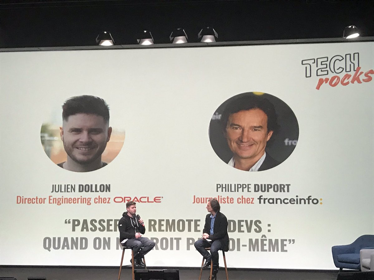 Saadfaouzi5's tweet photo. 🙏 @JulienDollon pour ce témoignage sur le management des projets tech en remote.#cloudfactories #cloud #devops #techsummit2019 #techrocks https://t.co/L384jRuuQ6