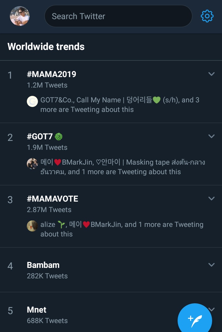 markjinG7's tweet photo. WORLDWIDE TREND
2 #GOT7 
4 #Bambam

💚💚💚💚💚💚💚

@GOT7Official #MAMAVOTE https://t.co/T2io2OuUlE