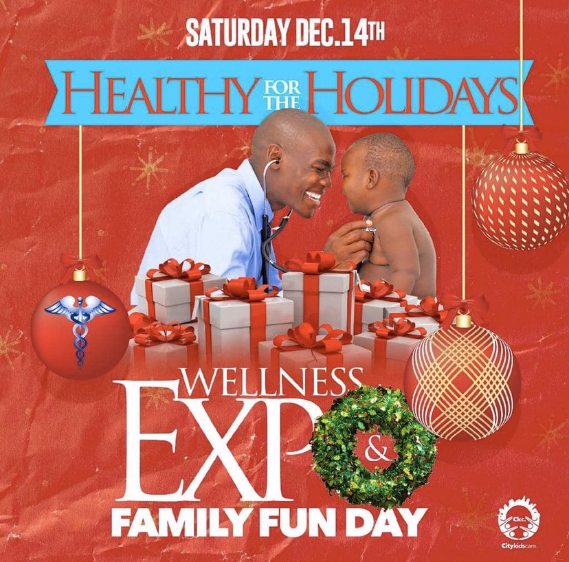 December 14th at the YWCA! 1pm-3pm. Toy giveaway also! Enjoy a family fitness class by Clemate Franklin, health screenings and healthy vendors. Special guest: Santa Claus 🎅🏿 Free food and drinks! Free and open to the public! #CityKidsCare #Youngstown #FamilyEvent